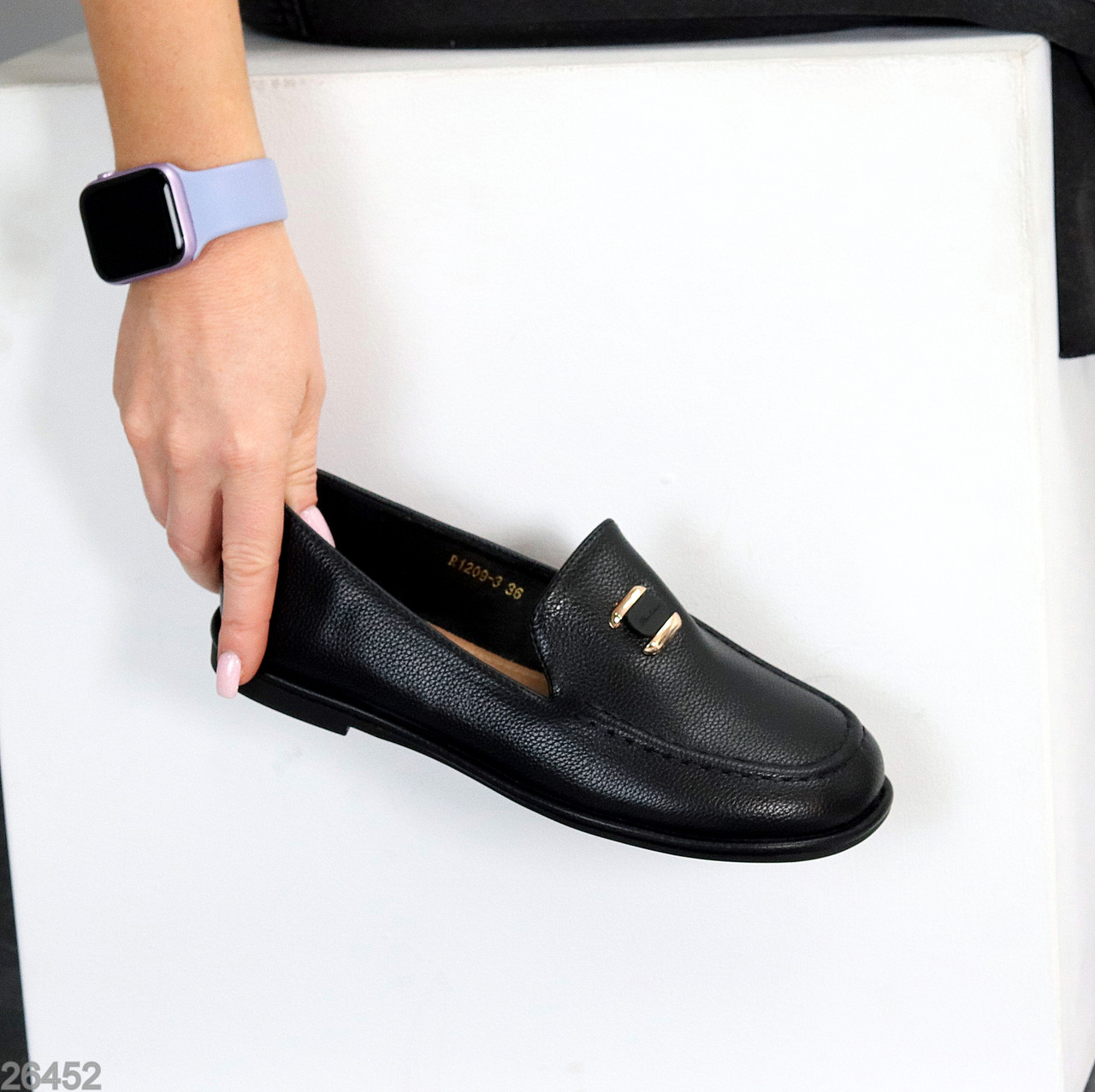 Черевики lace-up чорні демі